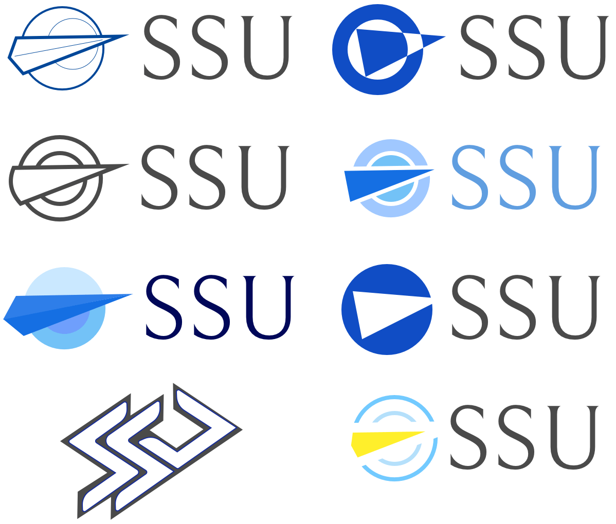 SSU Insight logo concepts